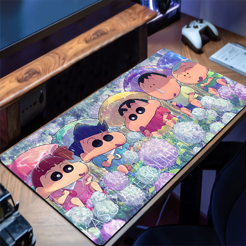 Pc Gaming Aesthetic - Anime C-crayon Shin-chan Mouse Pad Gamer