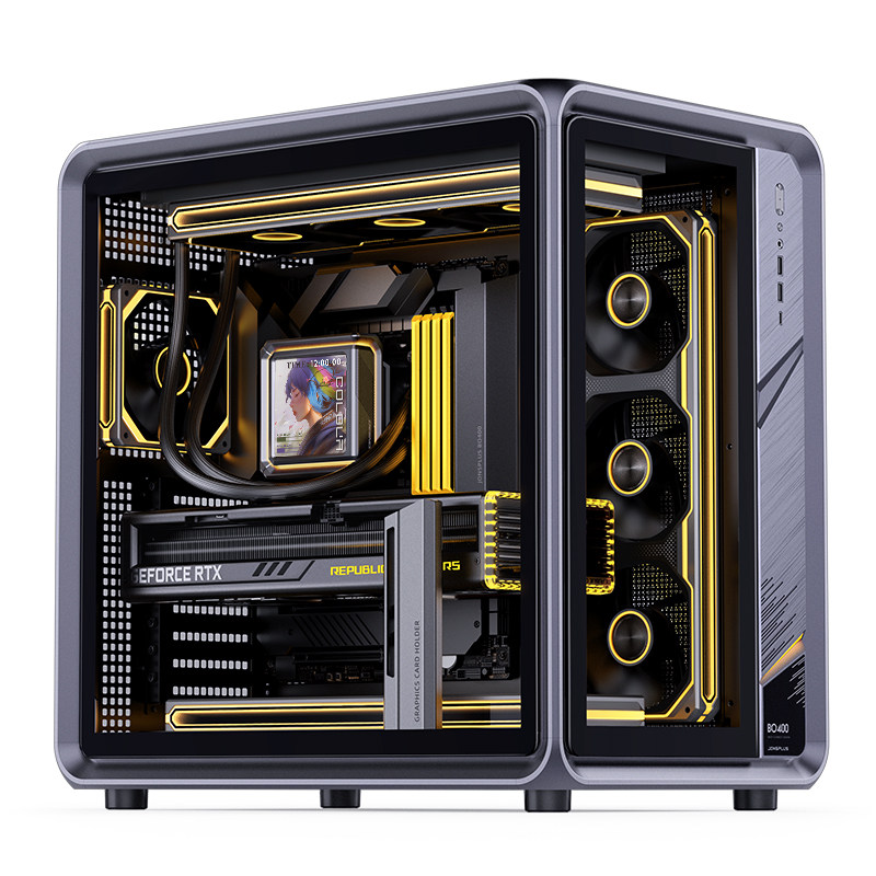 Pc Gaming Jonsbo - JONSBO BO400 Computer Case Tempered Glass