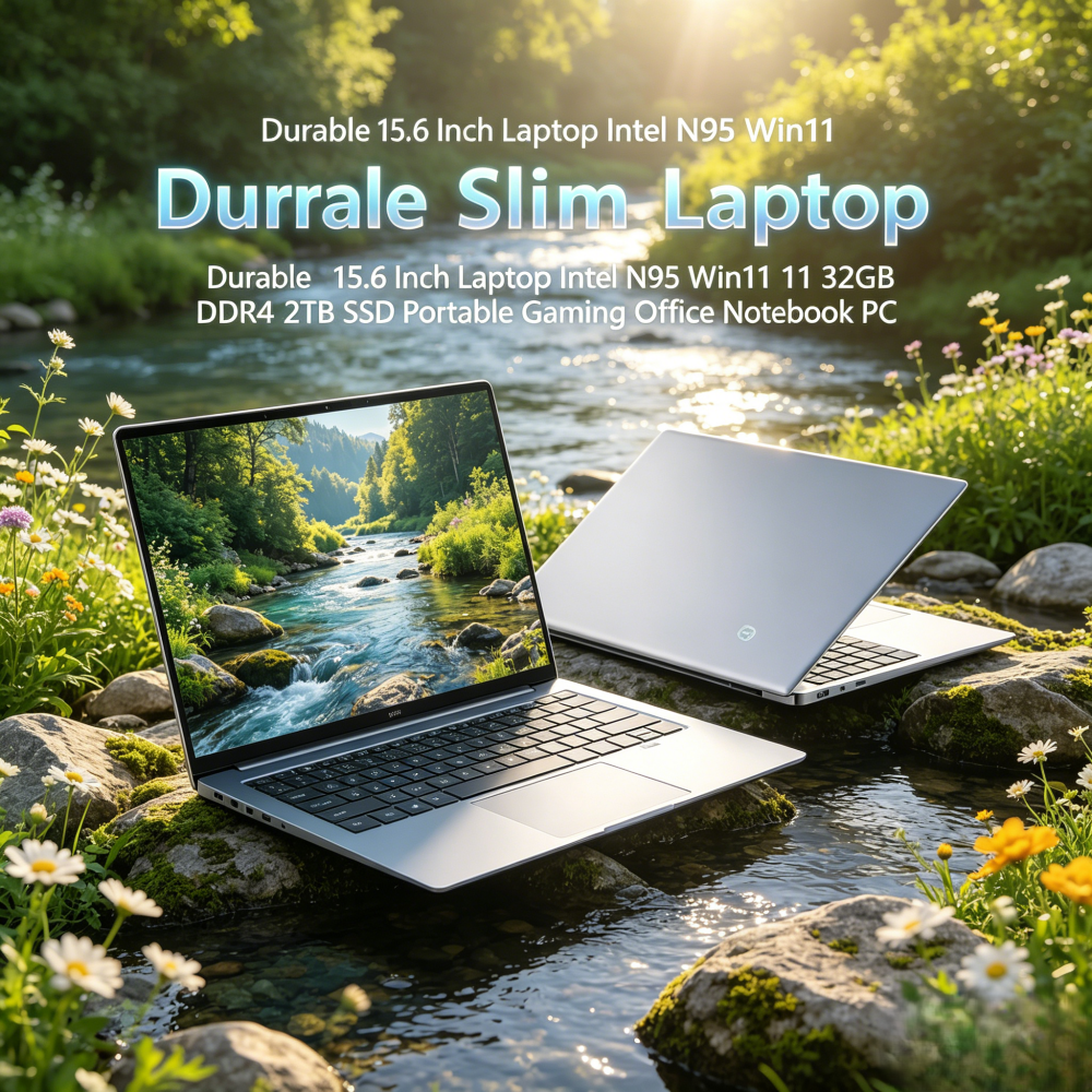 Pc Gaming Laptop - Durable 15.6 Inch Laptop Intel N95