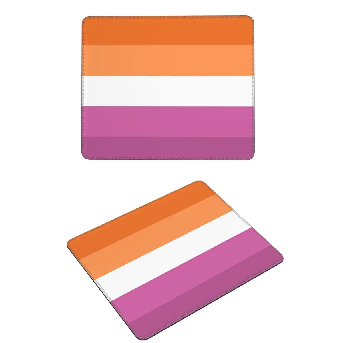 Pc Gaming Orange - Orange - Magenta Lines Lesbian Pride