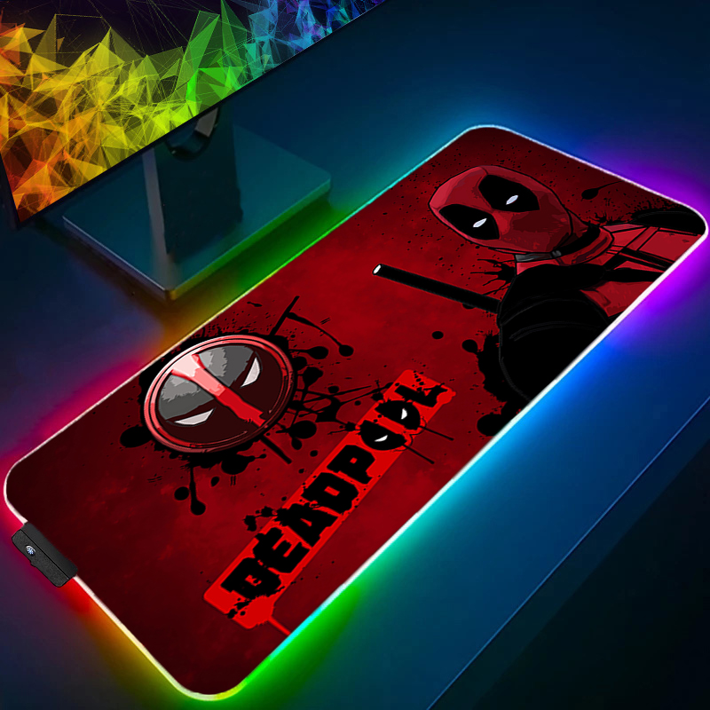Pc Gaming Aesthetic - LED Mouse Pad Gaming Backlight Lock