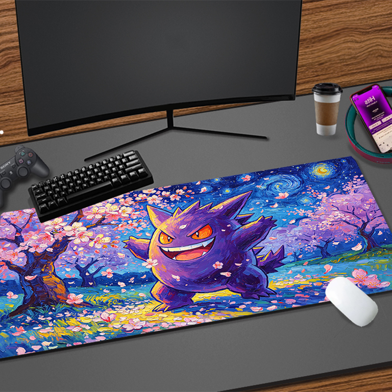 Pc Gaming Aesthetic - Big E-sports Mouse Pad Pokemon Pikachu