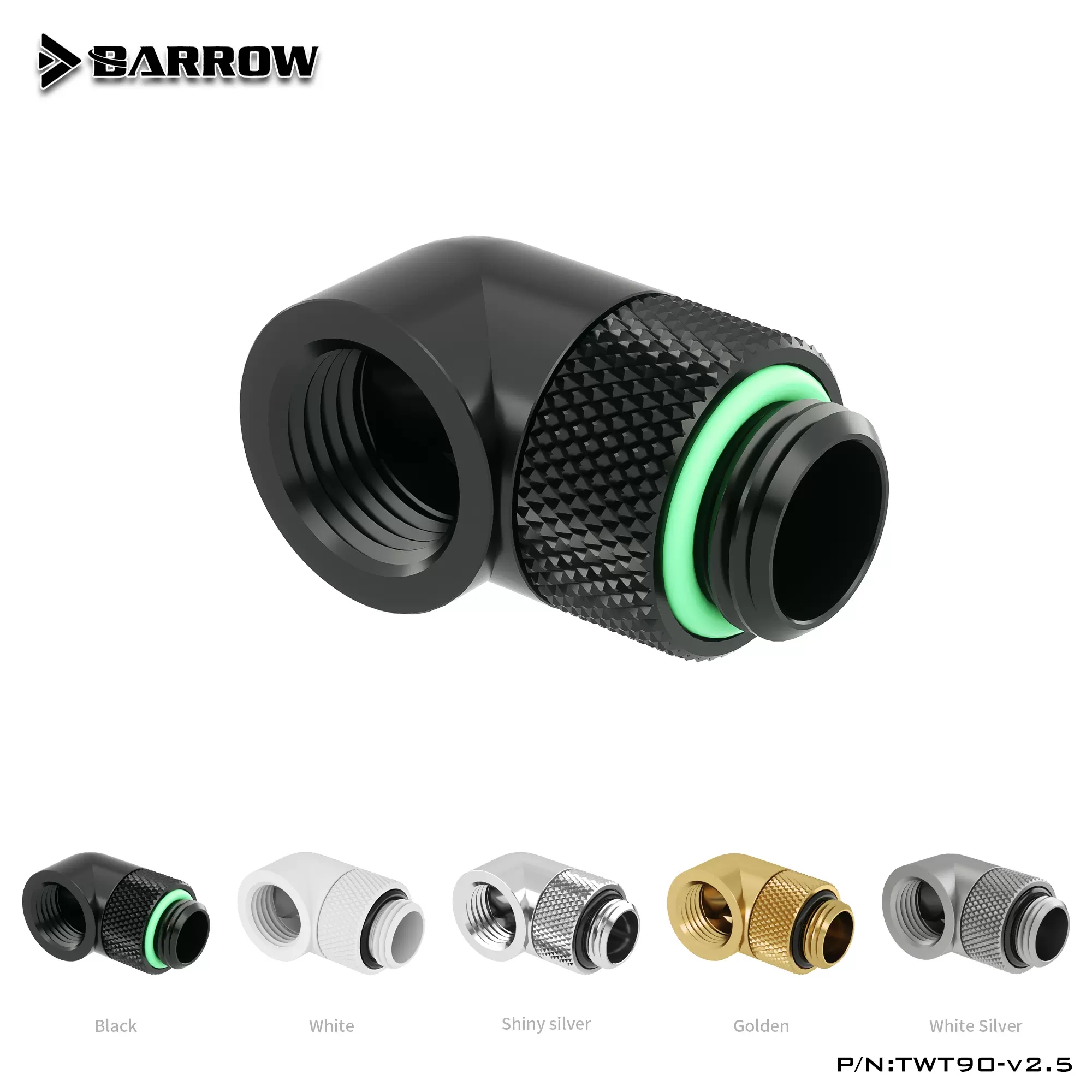 Pc Gaming Liquid Cooling - Barrow PC Water Cooling Rotary Fittings