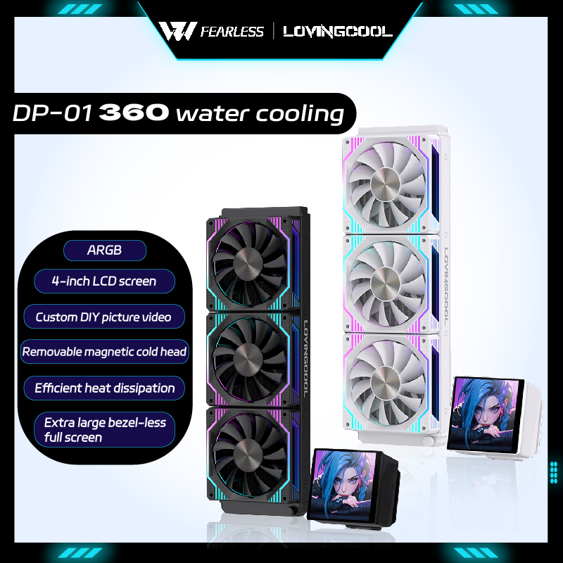 Pc Gaming Liquid Cooling - LOVINGCOOL DP-01 360 CPU liquid cooler