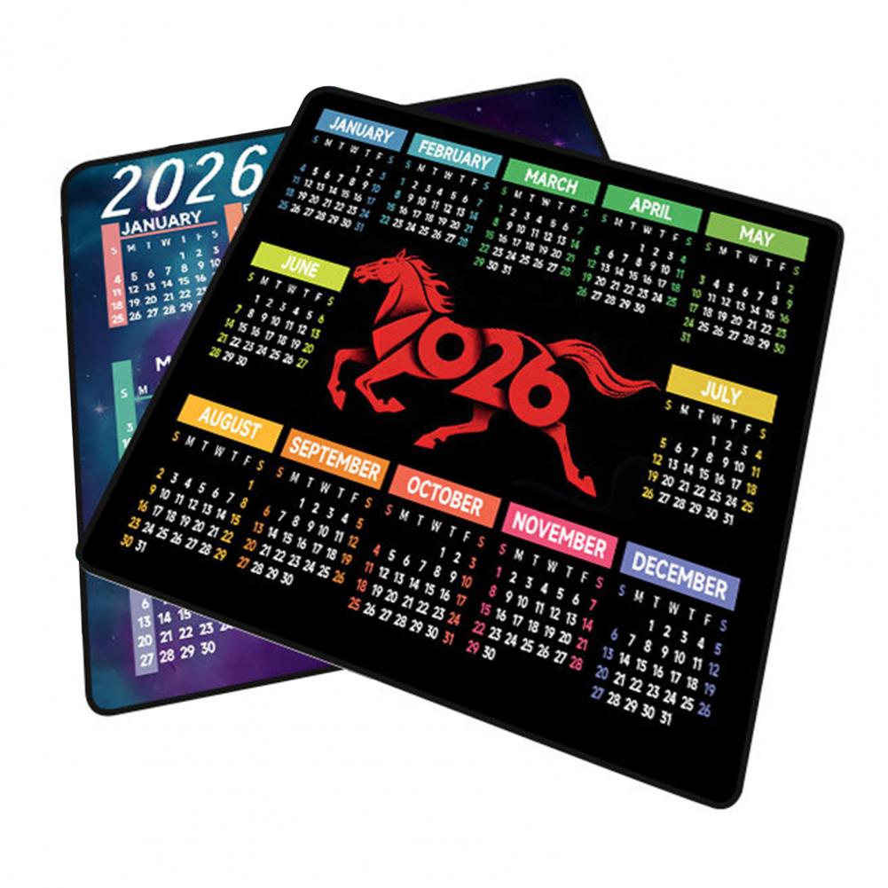 Pc Gaming Laptop - 2026 Calendar Mouse Pad Waterproof Home