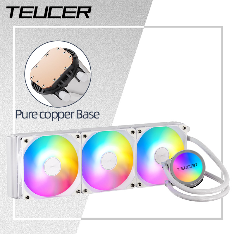 Pc Gaming Liquid Cooling - Teucer Water Cooling CPU Cooler 120