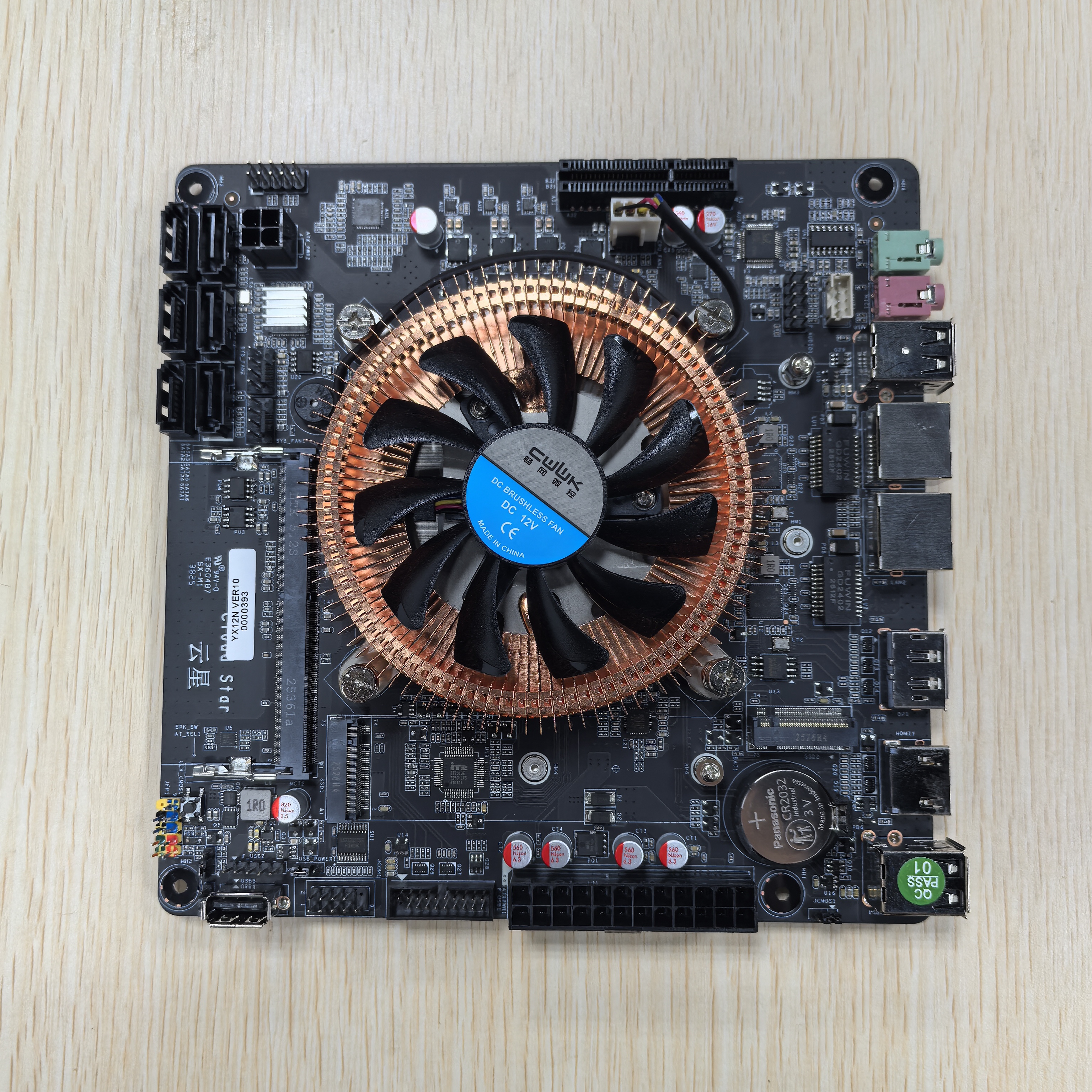 Pc Gaming Video - DDR4 N100/N150 NAS Motherboard 6*SATA3.0 Dual
