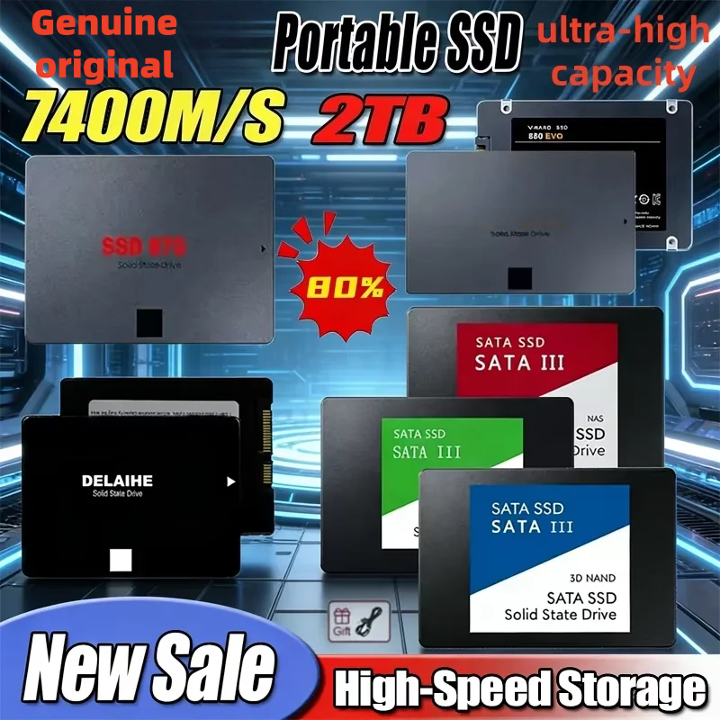 Pc Gaming Video - SATA high-speed external portable interface SSD