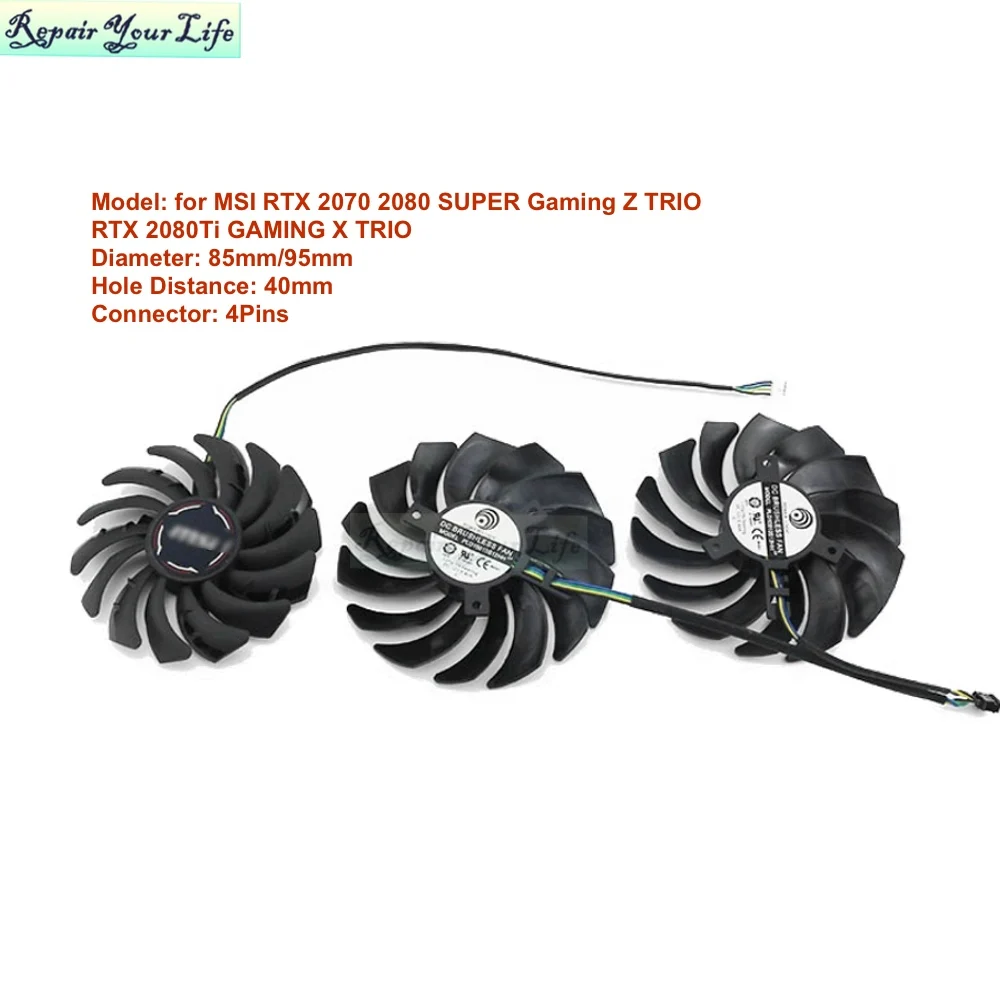 Pc Gaming Video - PC VGA Cooling Fan for MSI