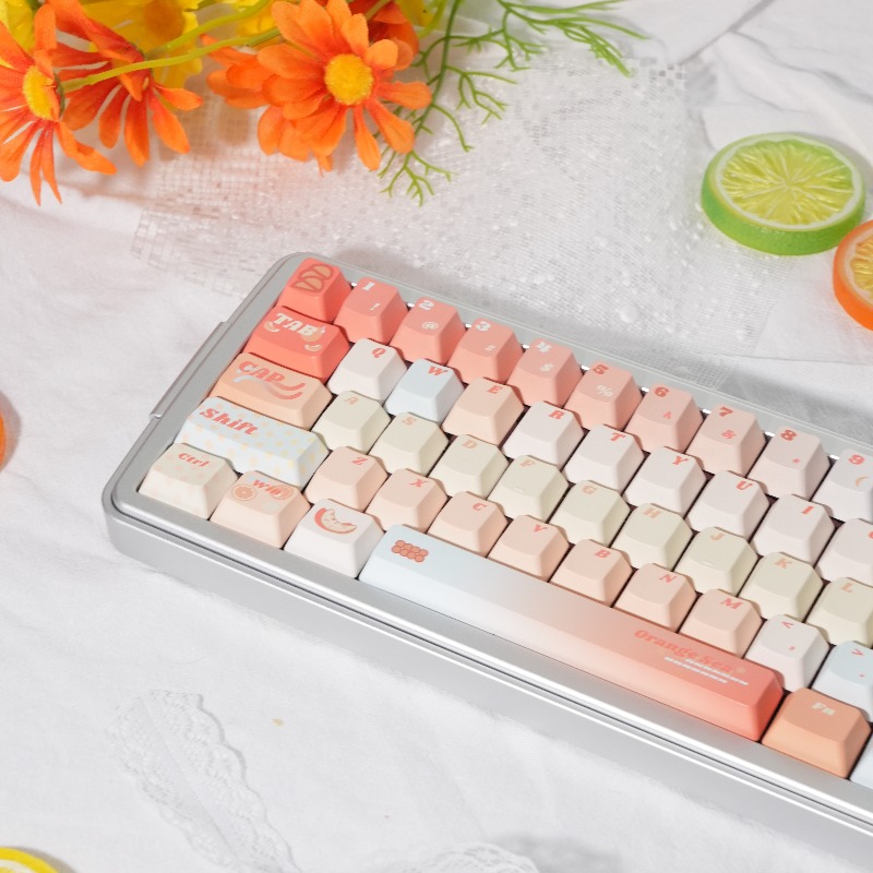 Orange Sea Theme Keycaps Set C – обзор и цена Pc Gaming Orange