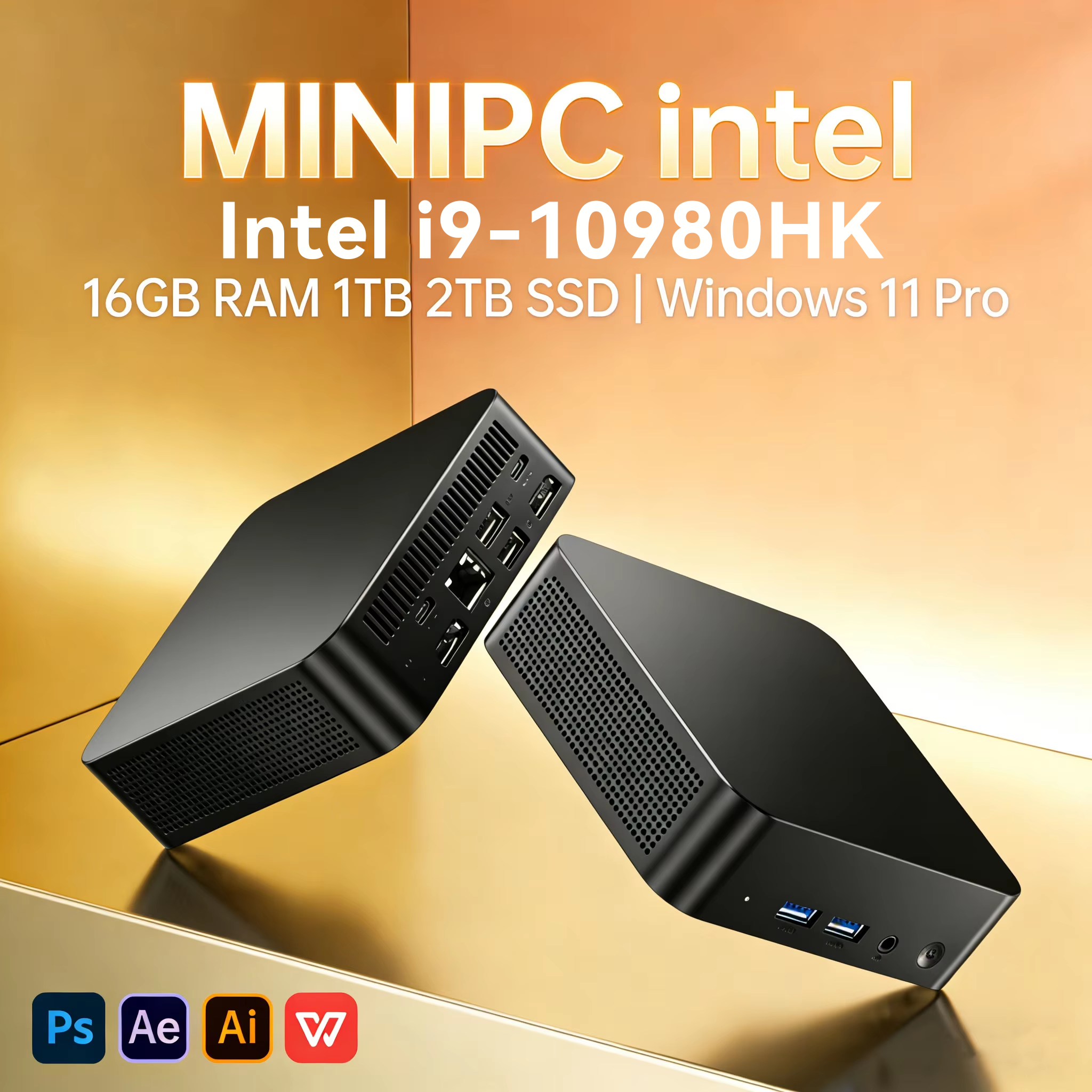 Mini PC 2026 New Intel i9-1098 – обзор и цена Pc Gaming Compact