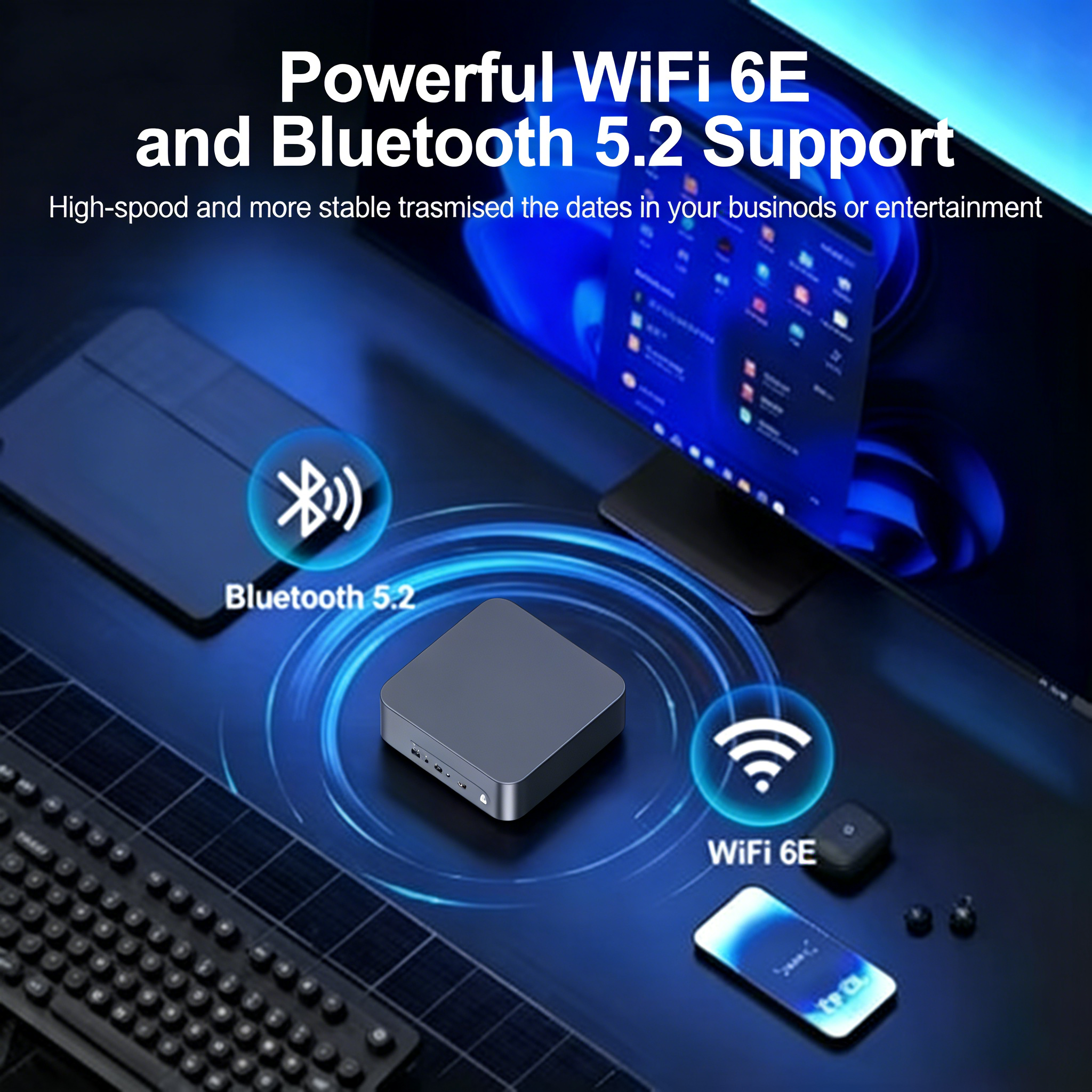 Mini PC 2026 New Intel i9-1098 – обзор и цена Pc Gaming Compact