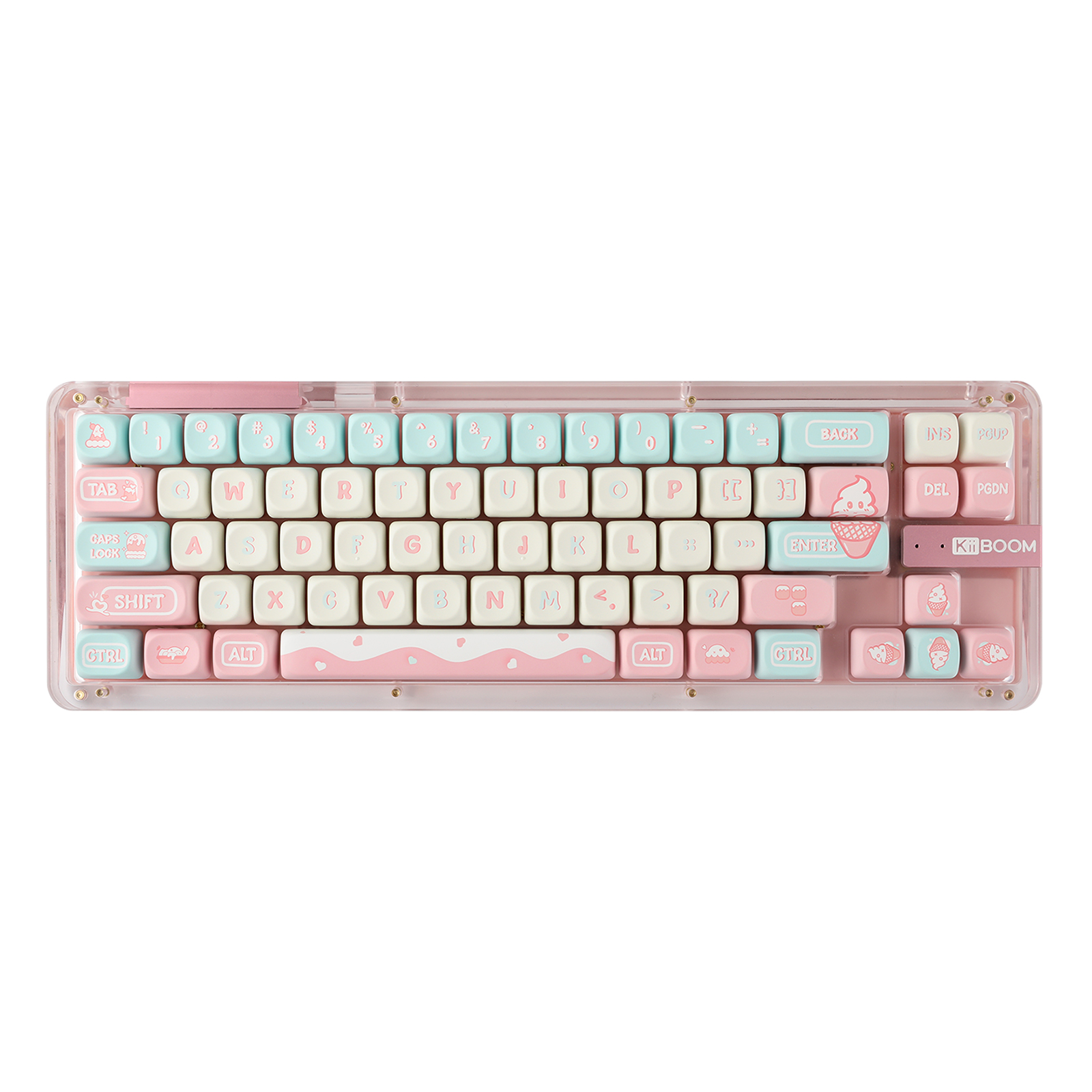 KiiBOOM Ice Cream Dream 132 Ke – обзор и цена Pc Gaming Pink