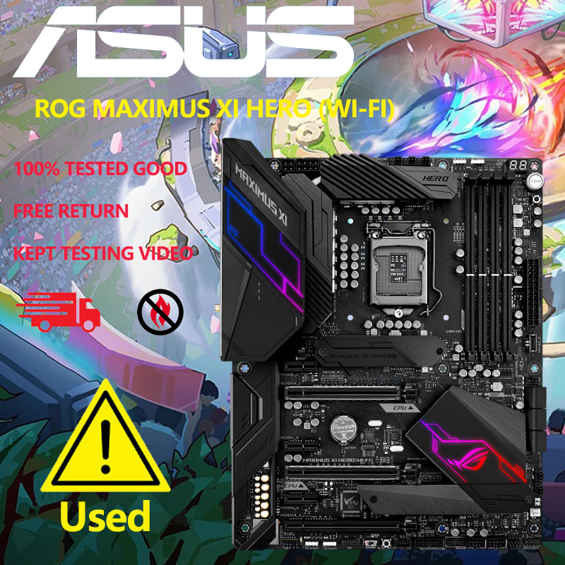 ASUS ROG Maximus XI Hero (Wi-F – обзор и цена Pc Gaming Compact