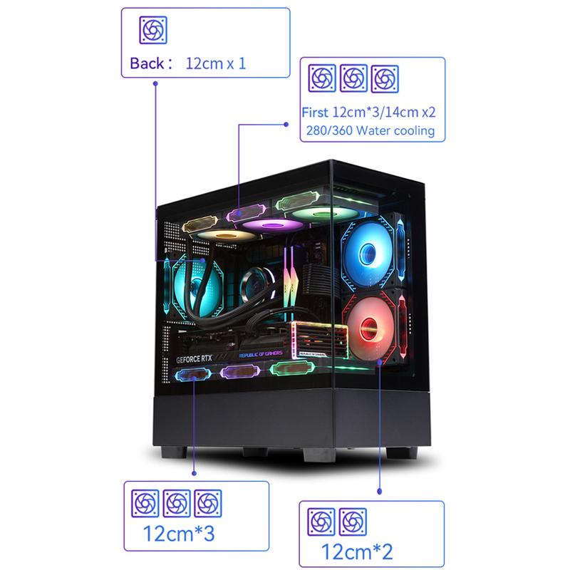 Xuanwu PRO PC Case Sea View Ro – обзор и цена Pc Gaming Jonsbo