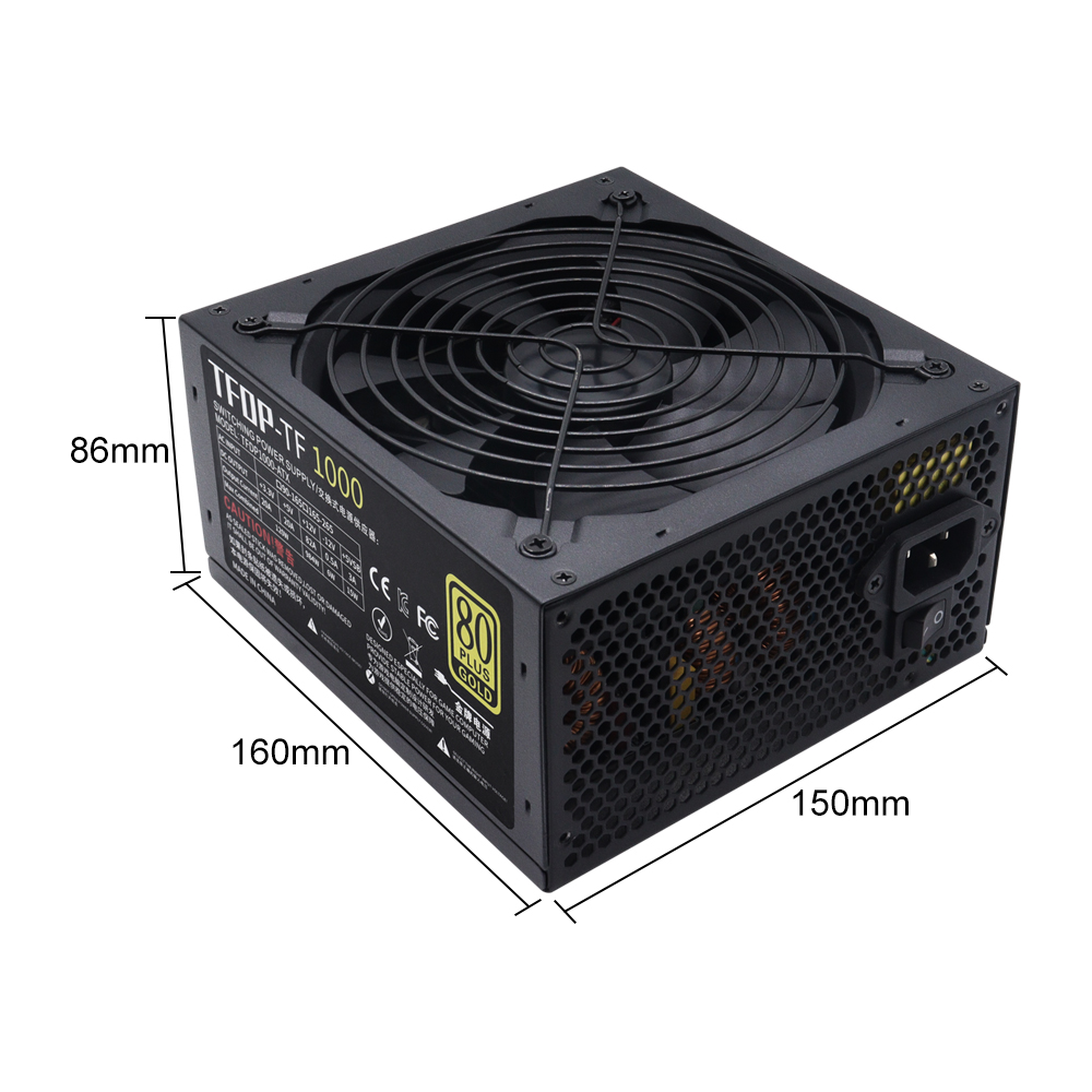 1000w pc power supply 80 plus  – обзор и цена Pc Gaming Watt