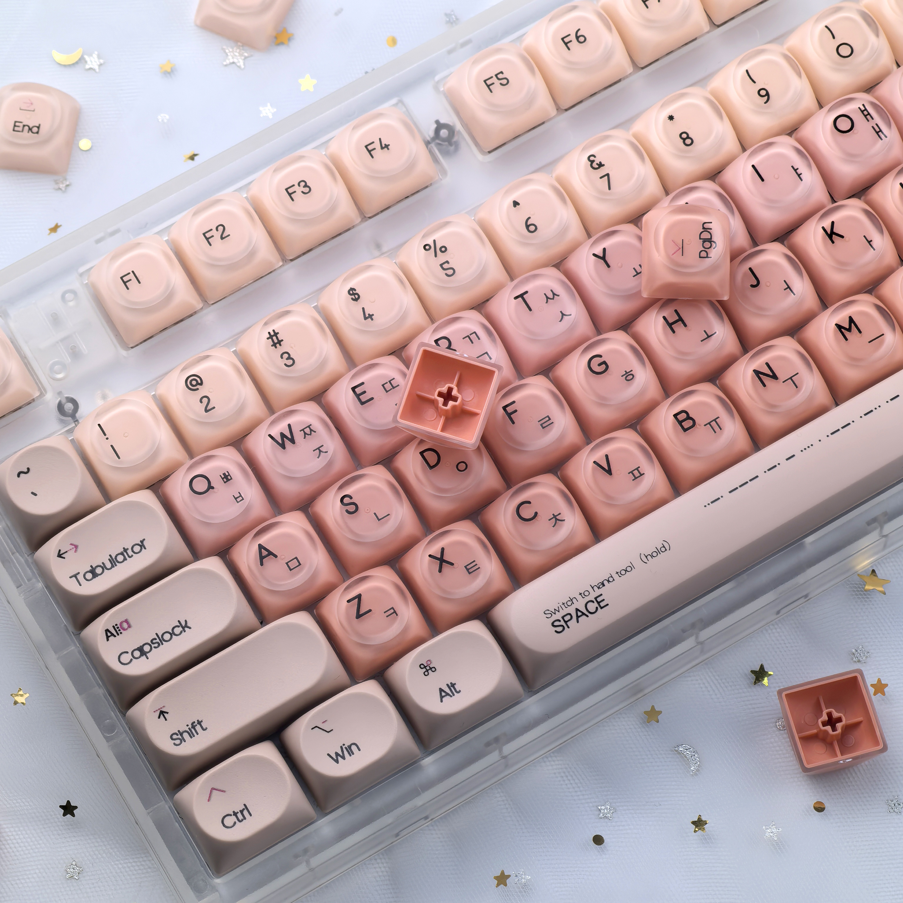 MAIMOOO Pink Korean Keycaps Li – обзор и цена Pc Gaming Pink
