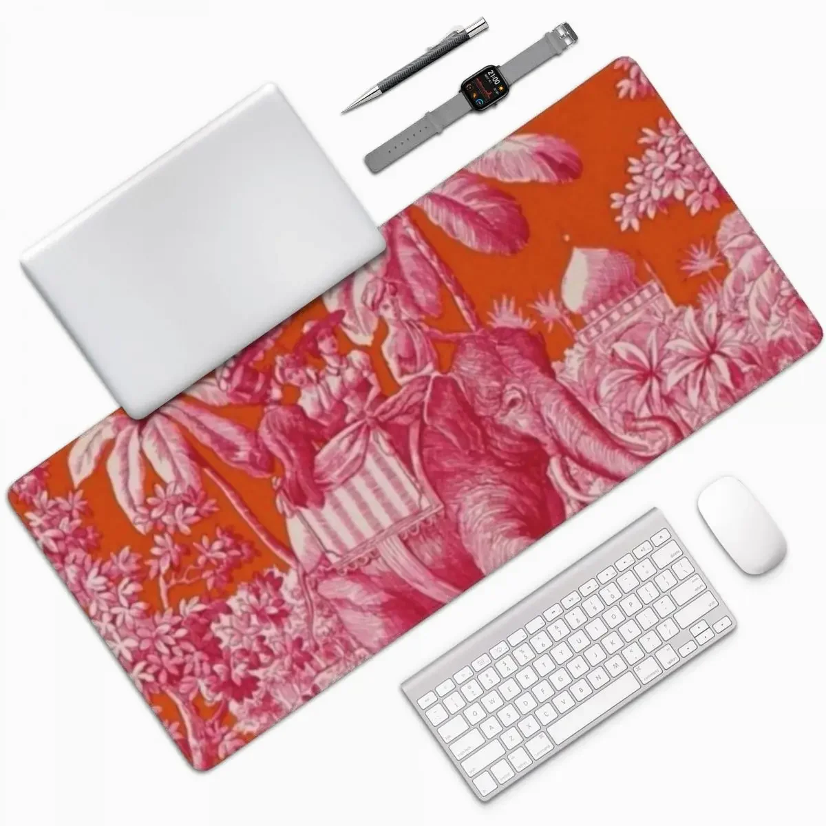 Toile De Jouy - Pink And Orang – обзор и цена Pc Gaming Orange