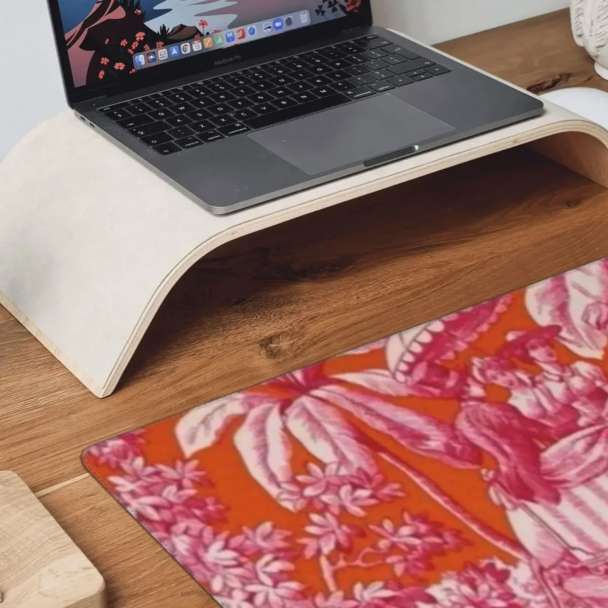 Toile De Jouy - Pink And Orang – обзор и цена Pc Gaming Orange