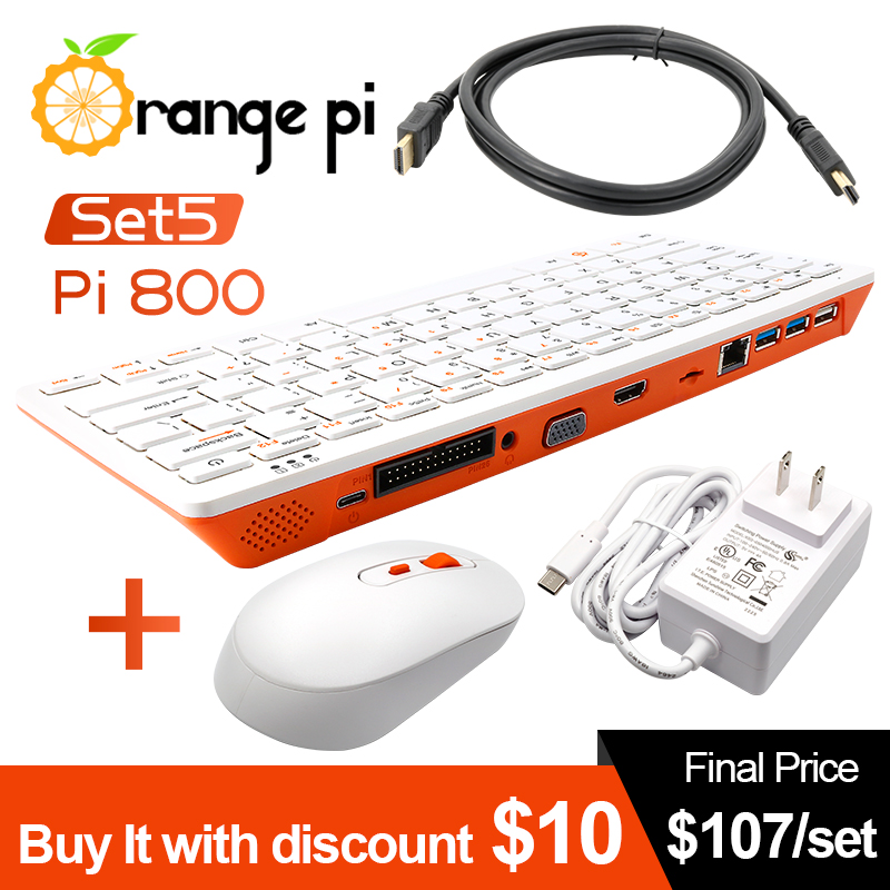 Orange Pi 800+5V4A Type-C Powe – обзор и цена Pc Gaming Orange