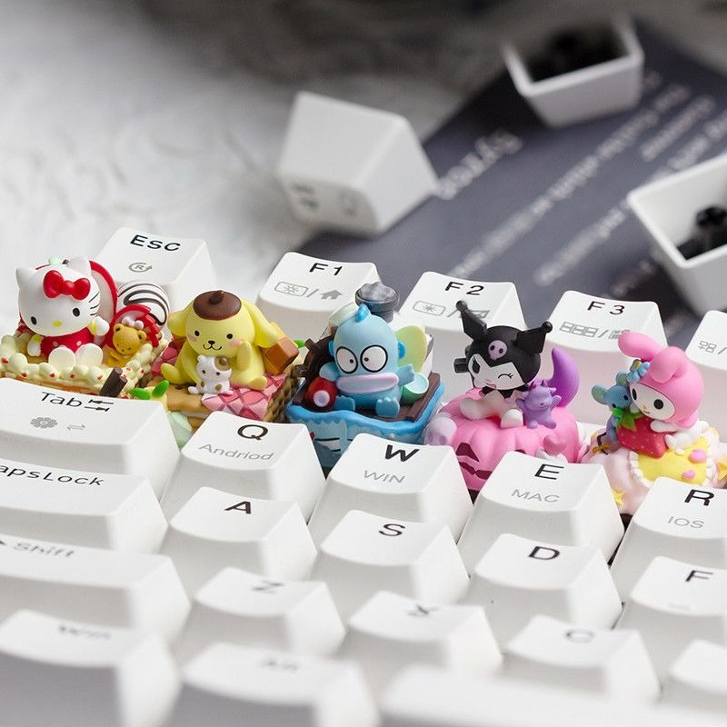 【GIFT】HelloKittys Keycaps Resi – обзор и цена Custom Keycaps