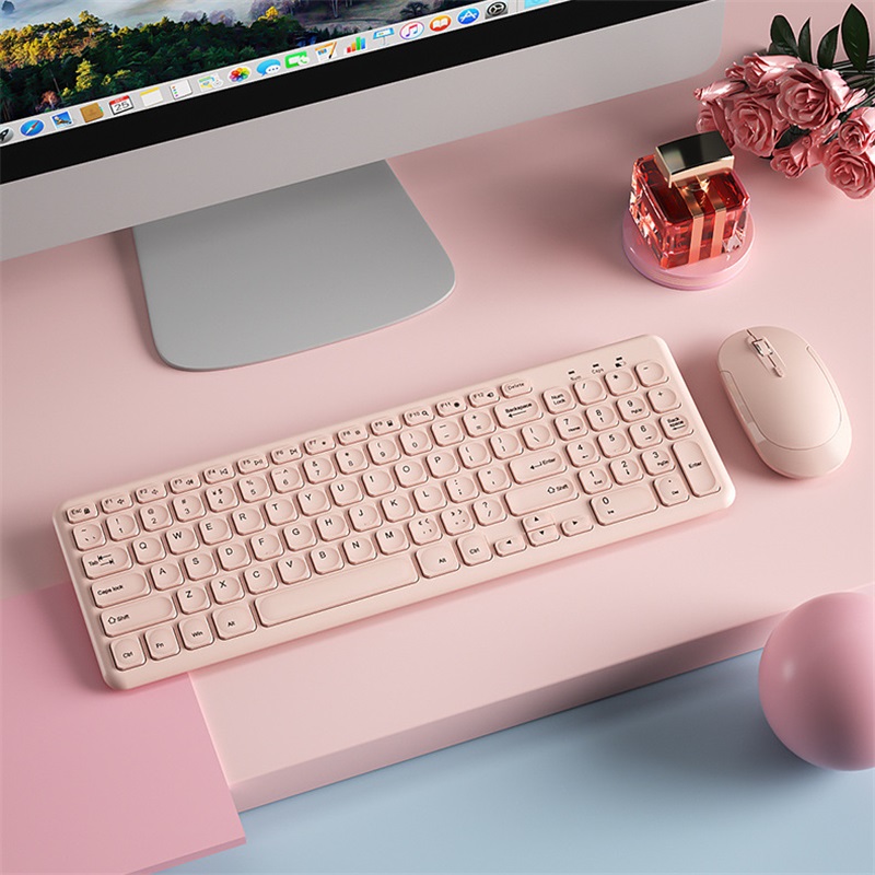 Fashion Wireless Keyboard and  – обзор и цена Pc Gaming Pink