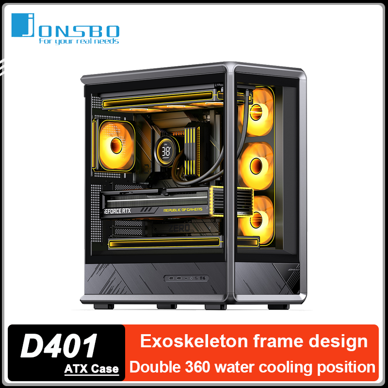 JONSBO D401 ATX PC Case Exoske – обзор и цена Pc Gaming Jonsbo