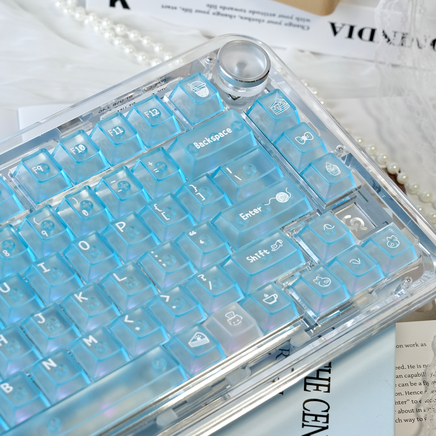 136 keys Gradient Blue Crystal – обзор и цена Pc Gaming Pink