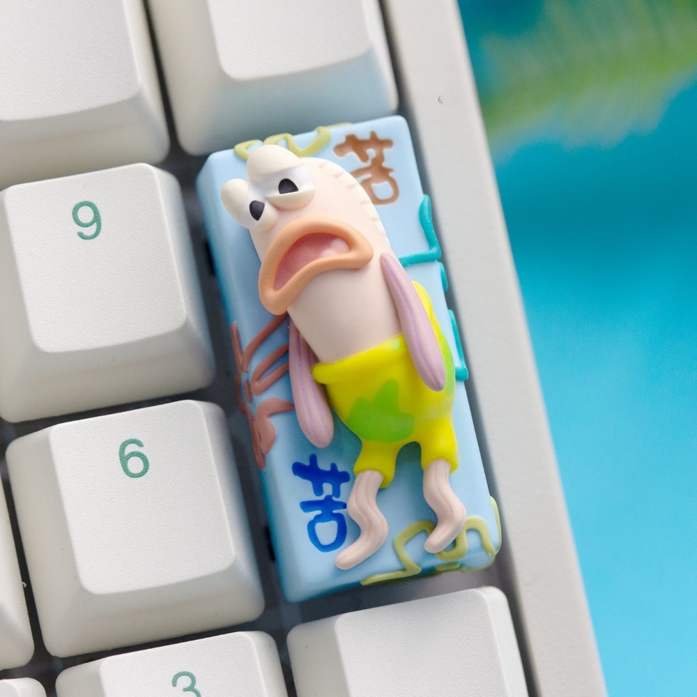 SpongeBob Sad Fish 2U Keycap - – обзор и цена Custom Keycaps