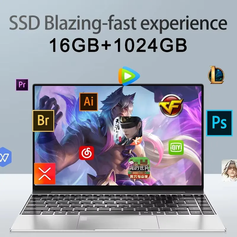 New Ultra Slim Laptop 15.6 16G – обзор и цена Pc Gaming Laptop