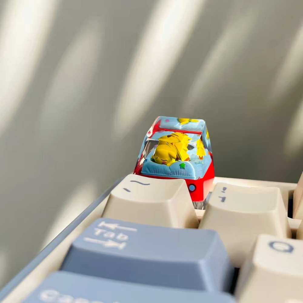 Pokémon Pikachu Keycaps, Mecha – обзор и цена Custom Keycaps