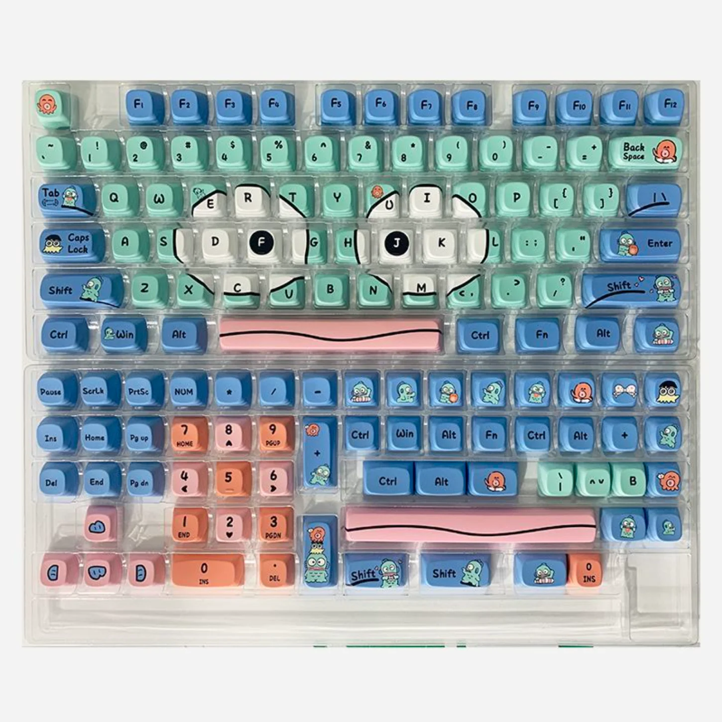 2026 New Yellow Sponge Cute Ug – обзор и цена Custom Keycaps