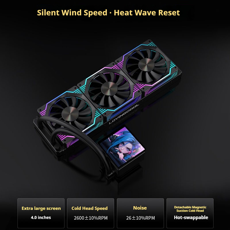 LOVINGCOOL DP-01 360 CPU liqui – обзор и цена Pc Gaming Liquid Cooling