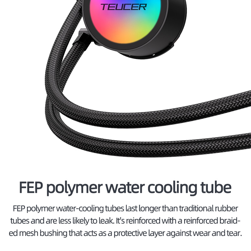 Teucer Water Cooling CPU Coole – обзор и цена Pc Gaming Liquid Cooling