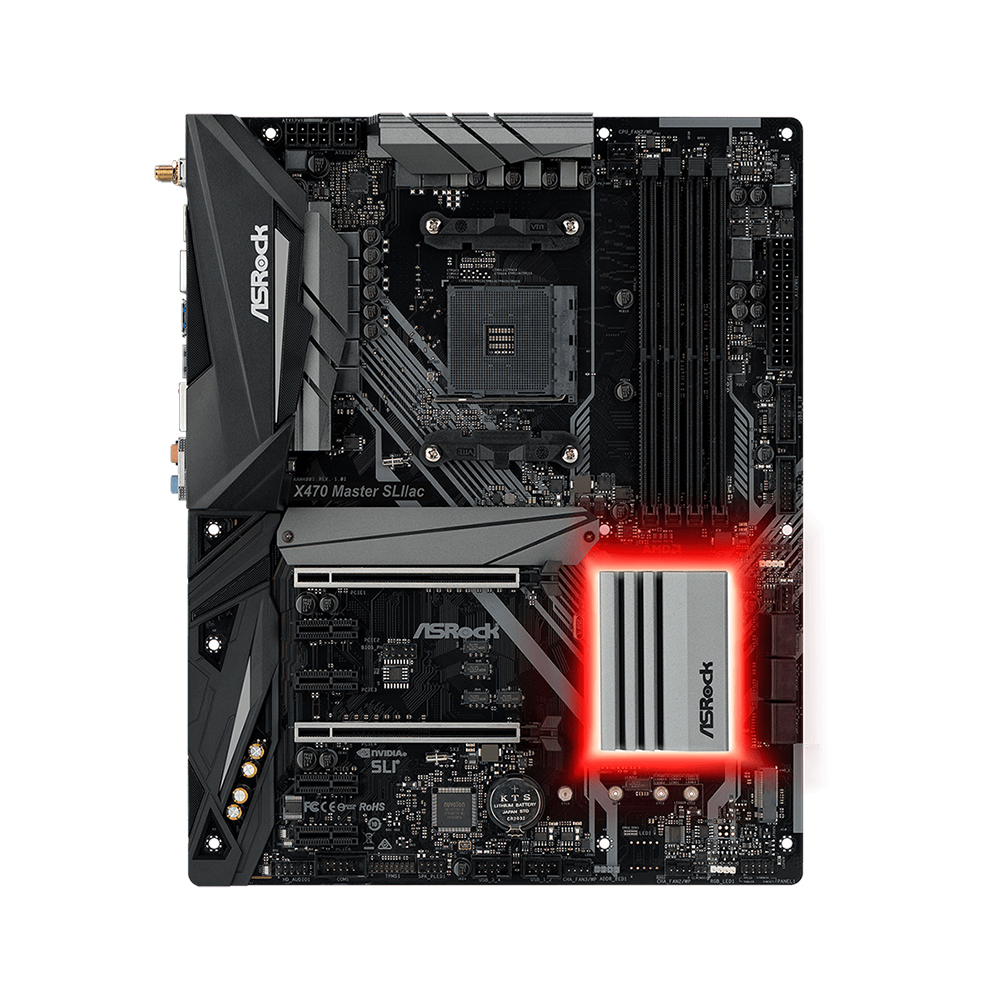 ASUS X470 MASTER SLI/AC Mother – обзор и цена Pc Gaming Video