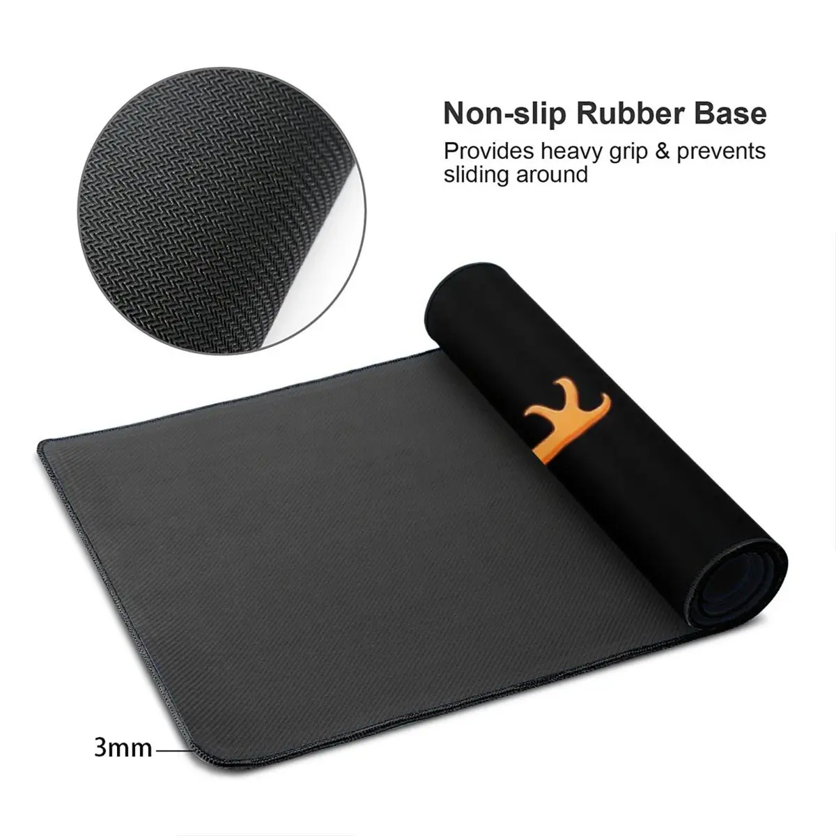 Large Mouse Pad Orange Rainbow – обзор и цена Pc Gaming Orange