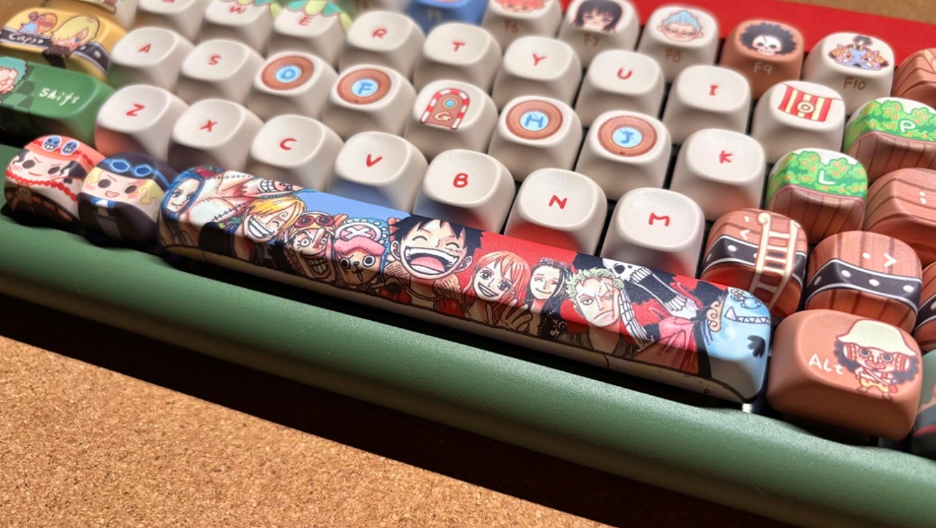 Anime One Piece Mechanical Key – обзор и цена Custom Keycaps