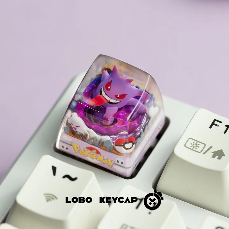 PokéMon Gengar Snorlax Persona – обзор и цена Custom Keycaps