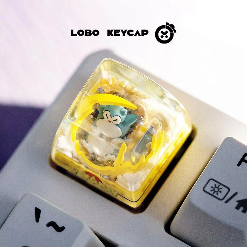PokéMon Gengar Snorlax Persona – обзор и цена Custom Keycaps