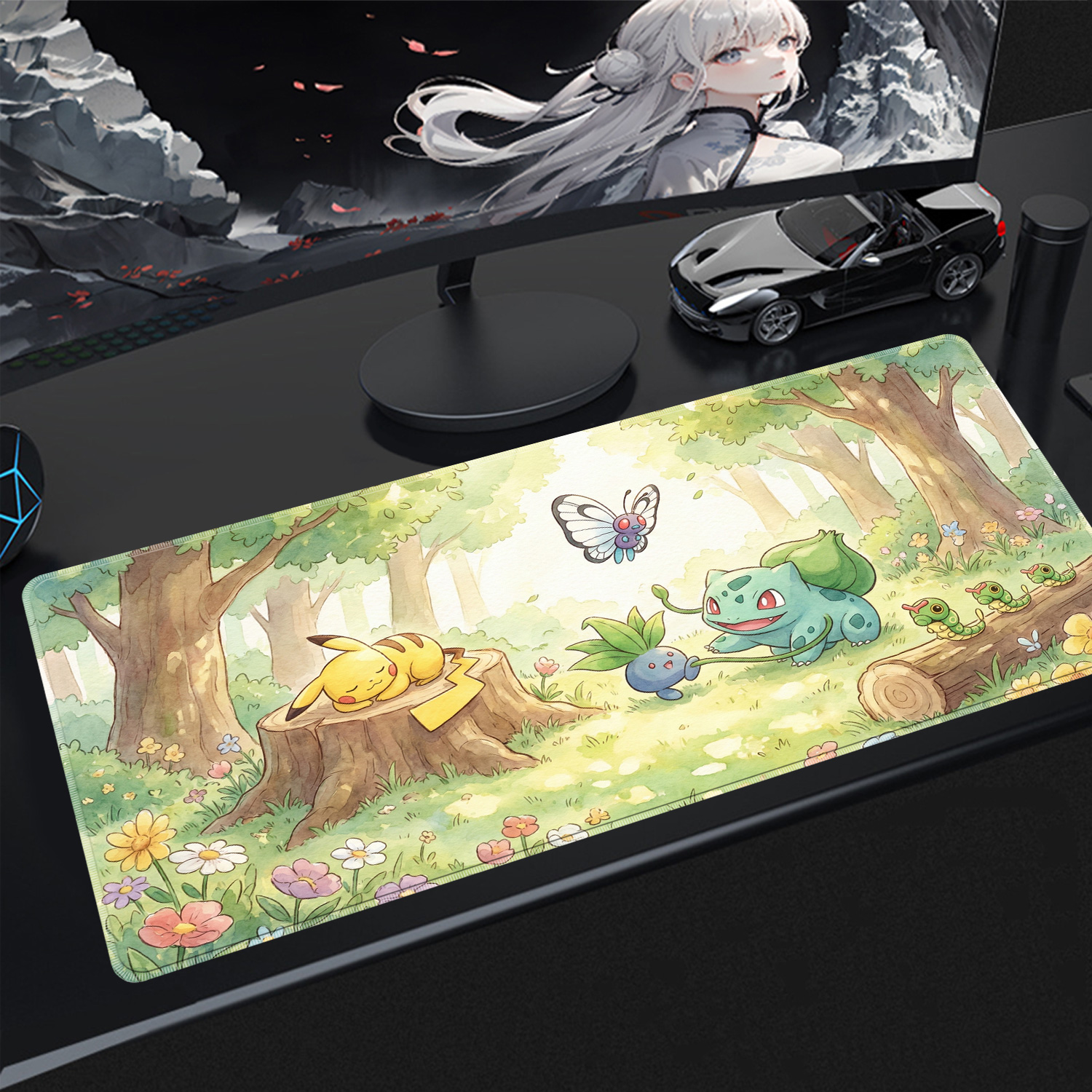 Kawaii Mouse Pad Gaming PC Acc – обзор и цена Pc Gaming Aesthetic