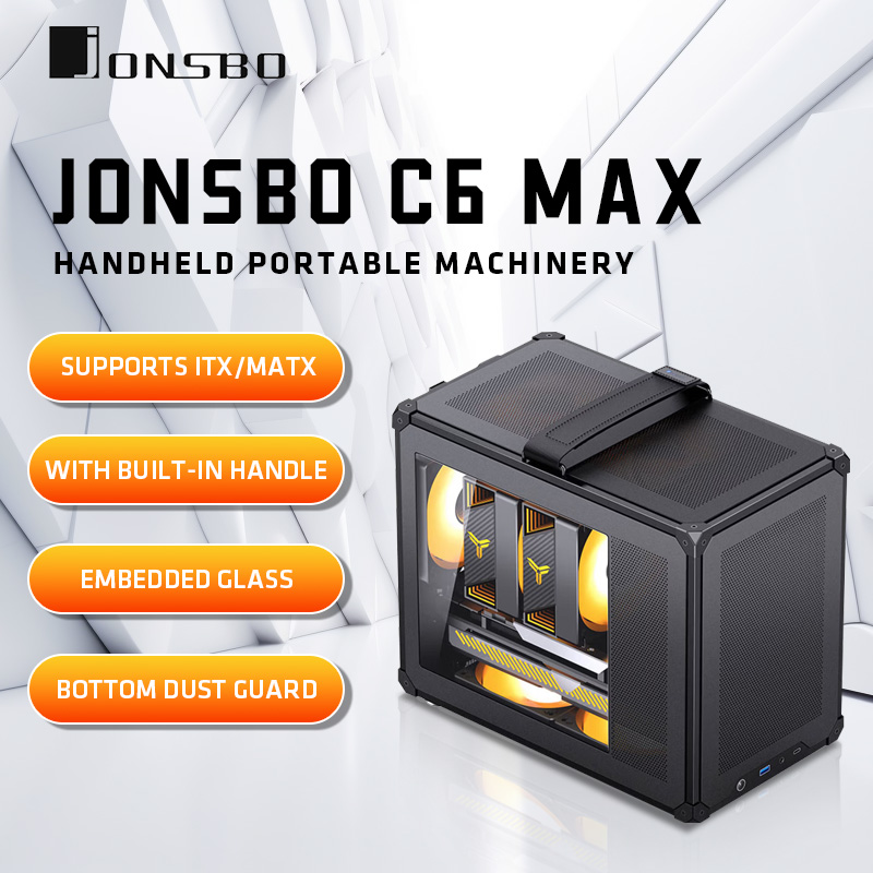 JONSBO C6 MAX Mesh Handle MATX – обзор и цена Pc Gaming Jonsbo
