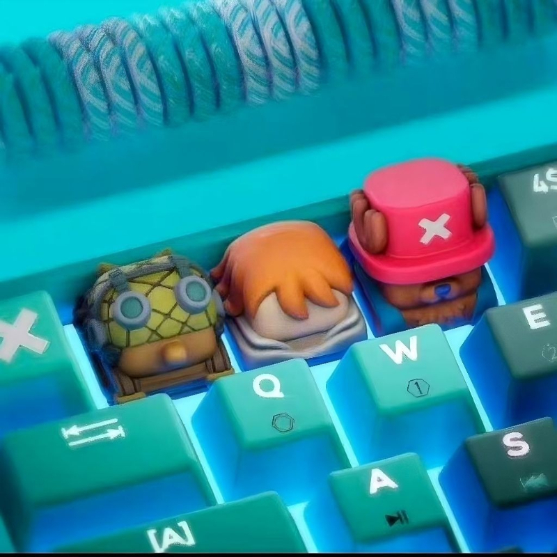 One Piece Chopper Nami anime c – обзор и цена Custom Keycaps