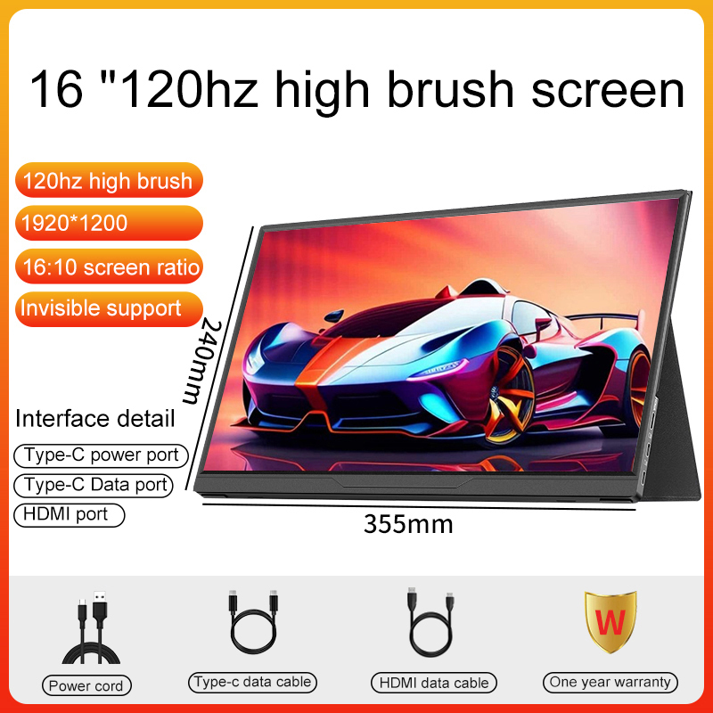 16inch Portable Monitor 100% s – обзор и цена Pc Gaming Compact