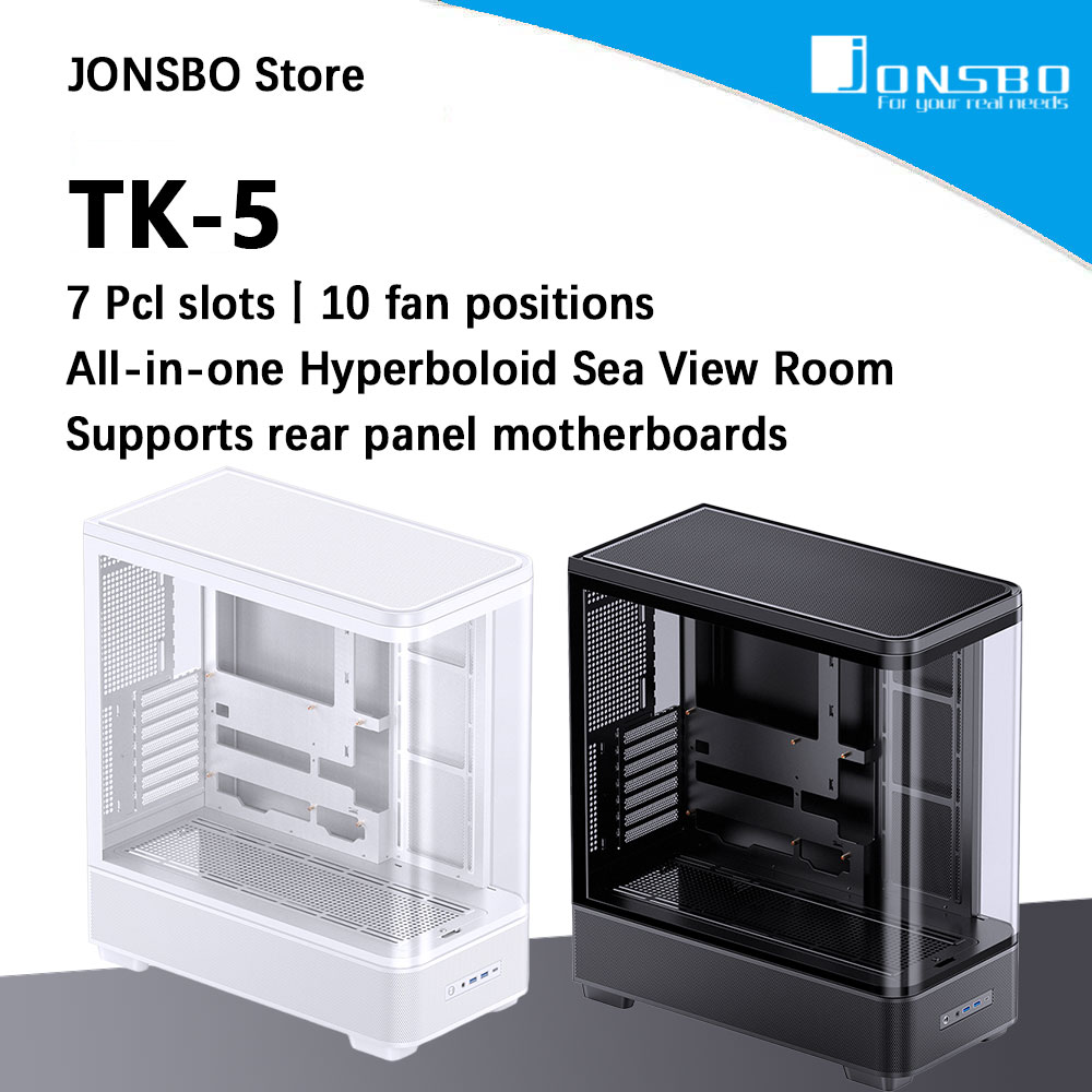 JONSBO TK-5 ATX Computer Deskt – обзор и цена Pc Gaming Jonsbo