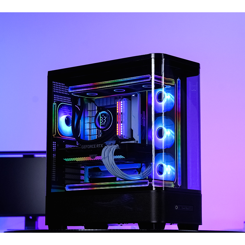JONSBO TK-5 ATX Computer Deskt – обзор и цена Pc Gaming Jonsbo