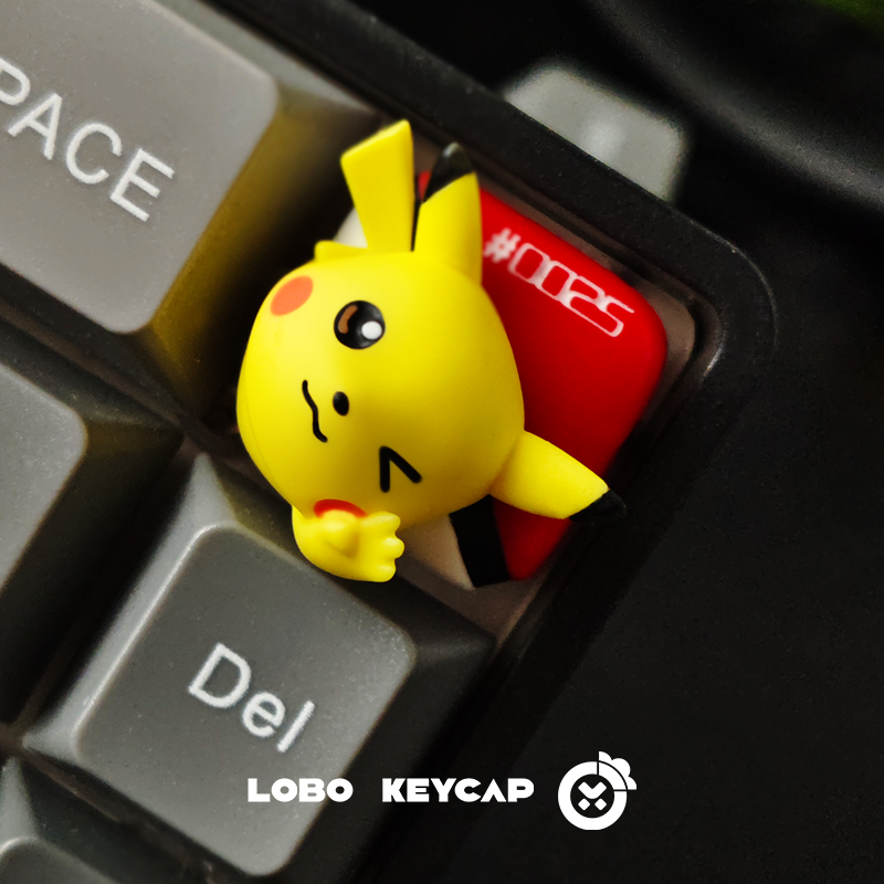 PokéMon Kawaii Resin Keycaps C – обзор и цена Custom Keycaps
