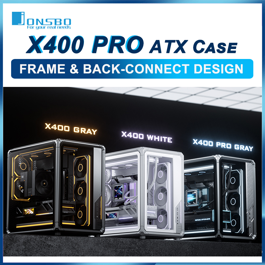 Jonsbo X400 Pro ATX PC Case Al – обзор и цена Pc Gaming Jonsbo