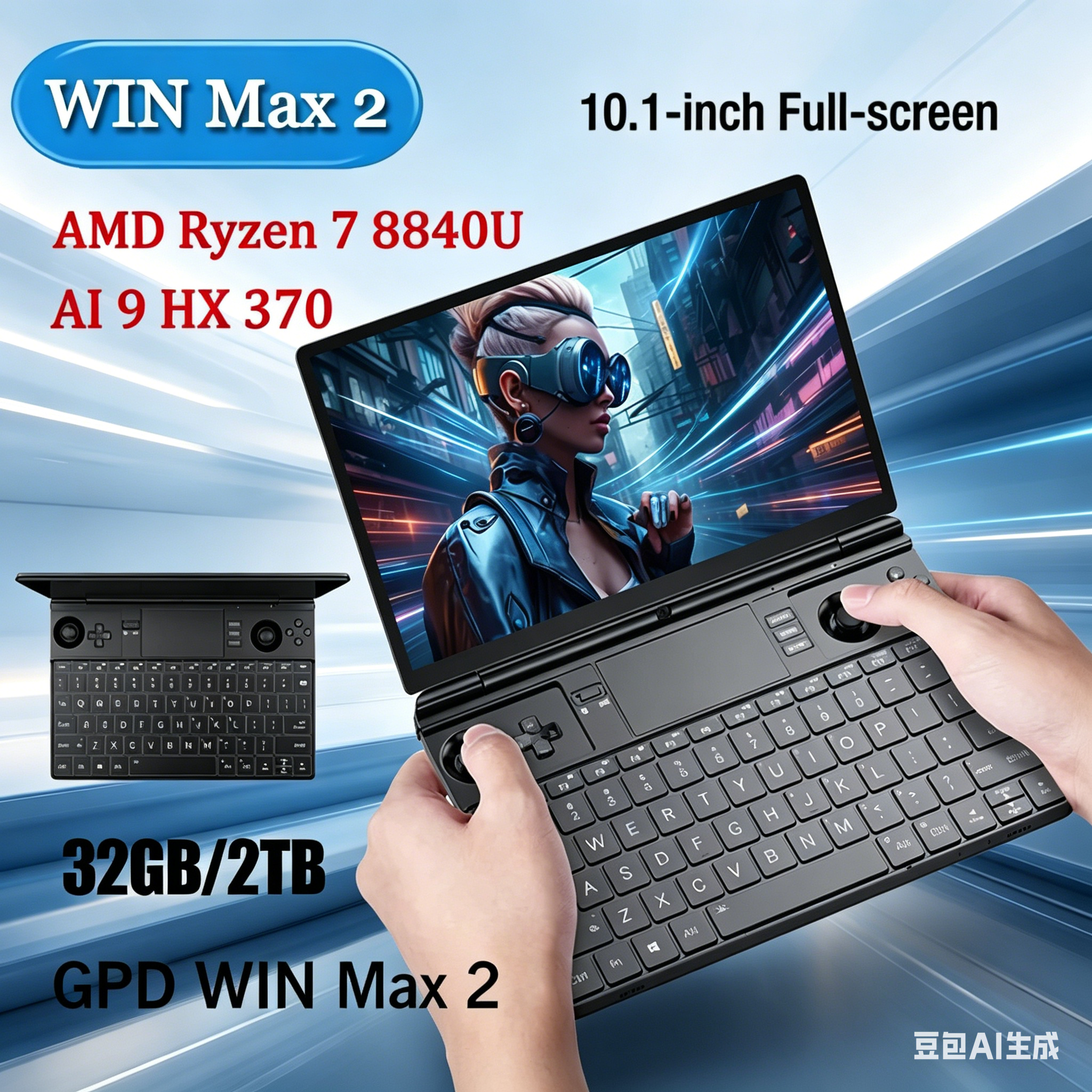 Trendy Icon GPD 2025 WIN Max 2 – обзор и цена Pc Gaming Icon