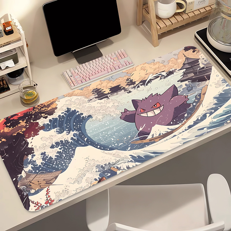 Anime Mouse Pad 90x40cm Pokemo – обзор и цена Pc Gaming Aesthetic
