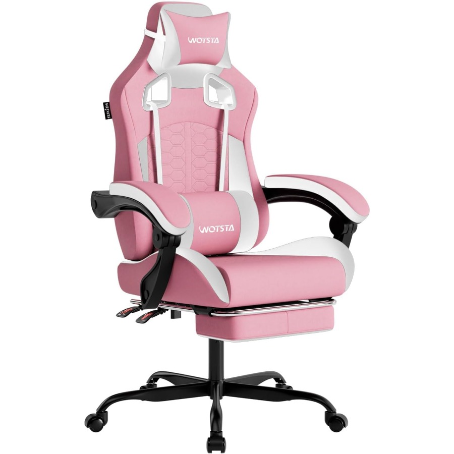 Pink Gaming Chair with Massage – обзор и цена Pc Gaming Pink